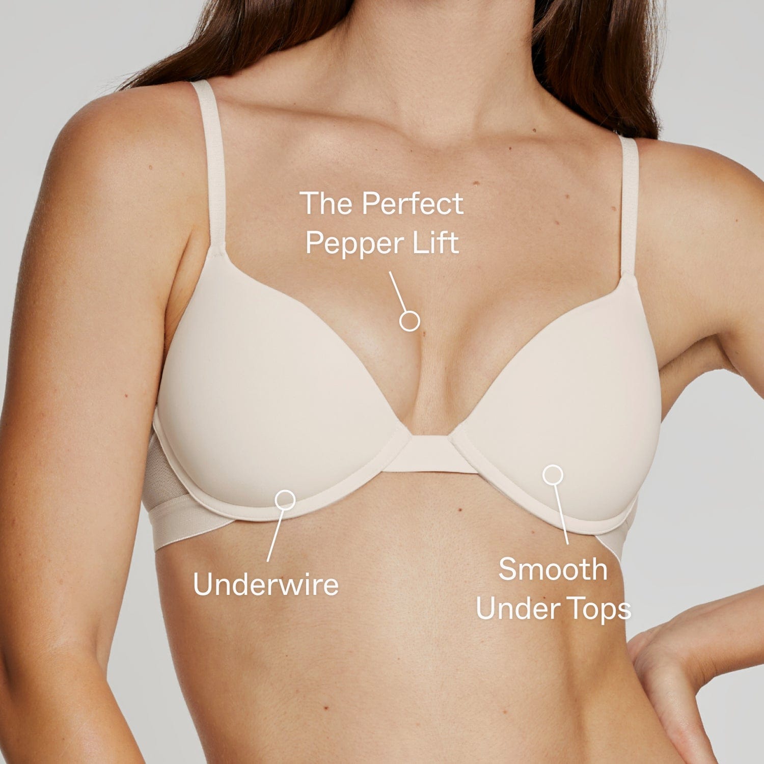 Lift Up Bra Black